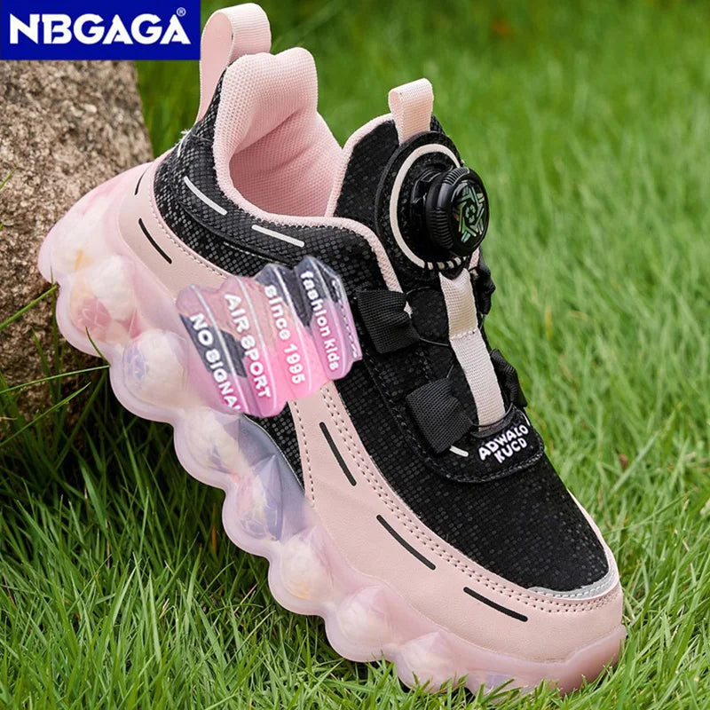 Children Sneaker Girls Sports Shoes Fashion Casual School Kids Running Shoes Lightweight Walking Footwear 5 To 16 Years
